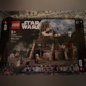 EMPTY LEGO Star Wars Yavin 4 Rebel Base Box